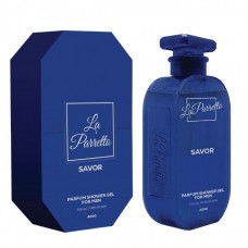 Парфюмированный гель для душа La Parretto Savor for men 400 мл
