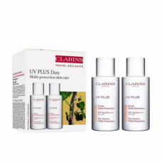 Набор кремов CLARINS UV Plus SPF50 Duo Rosy Glow 2в1