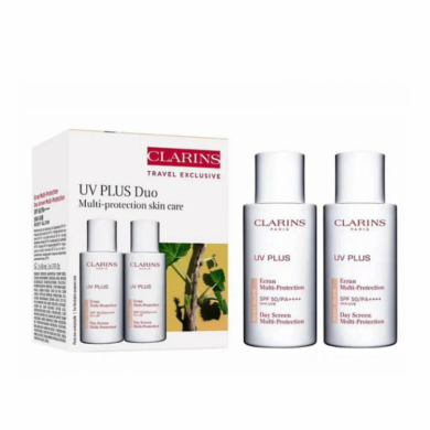 Набор кремов CLARINS UV Plus SPF50 Duo Rosy Glow 2в1