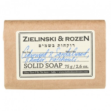 Парфюмированное твердое мыло Zielinski & Rozen Cedarwood & Sandalwood & Amber, Patchouli
