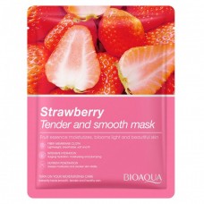 Маска для лица Bioaqua Strawberry Tender and Smooth Mask с экстрактом клубники