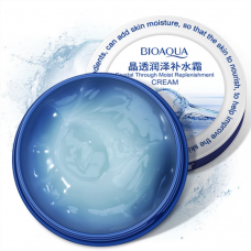 Крем для лица с гиалуроновой кислотой Bioaqua Crystal Through Moist Replenishmeant Cream