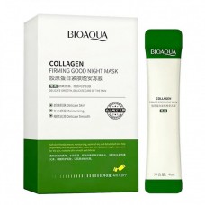 Укрепляющая ночная маска для лица Bioaqua Collagen Firming Sleeping Mask (20*4 мл)