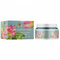 Увлажняющий крем для лица с экстрактом лотоса Jigott Lotus Flower Moisture Cream