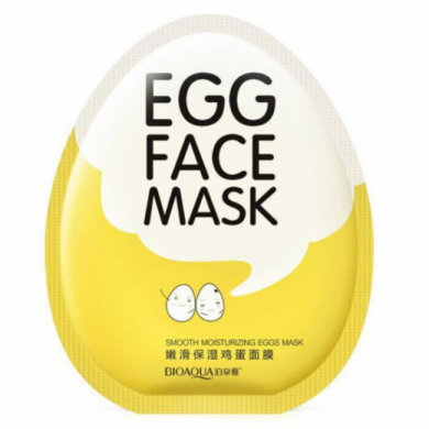 Маска для лица Bioaqua Egg Face Mask с экстрактом яичного желтка
