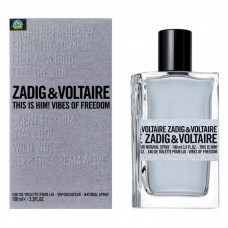 Мужская парфюмерная вода Zadig & Voltaire This is Him! Vibes of Freedom 100 мл (Euro A-Plus качество Lux)