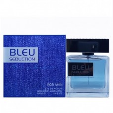 Мужская парфюмерная вода Fragrance World Bleu Seduction For Man (Antonio Banderas Blue Seduction) 100 мл ОАЭ