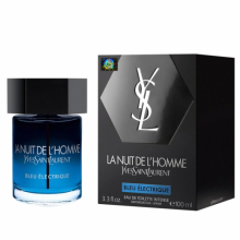 Мужская туалетная вода Yves Saint Laurent La Nuit de L'Homme Bleu Électrique 100 мл (Euro A-Plus качество Lux)