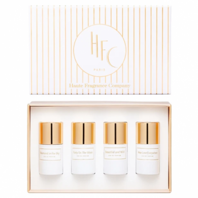 Набор парфюмерии Haute Fragrance Company Travel set White 4 в 1