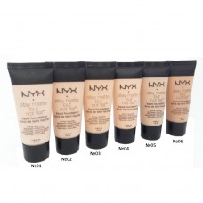 Тональный крем NYX Stay Matte But Not Flat Liquid Foundation (3 шт)