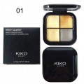 Палетка теней Kiko Bright Quartet 4 цвета