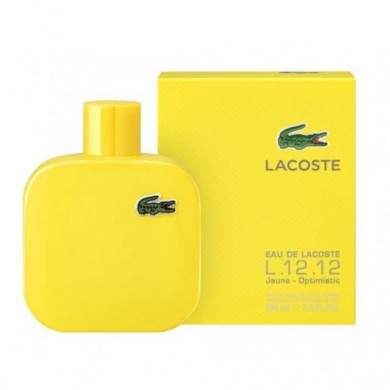 Мужская туалетная вода Lacoste Eau De Lacostе L.12.12 Jaune Optimistic 100 мл