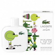 Мужская туалетная вода Lacoste Eau De Lacoste L.12.12 Blanc Pure Collector Edition Pour Homme x Jeremyville 100 мл