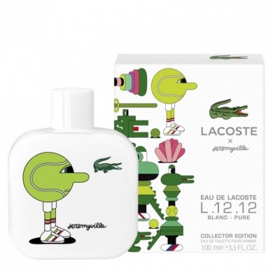 Мужская туалетная вода Lacoste Eau De Lacoste L.12.12 Blanc Pure Collector Edition Pour Homme x Jeremyville 100 мл