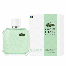 Мужская туалетная вода Lacoste L.12.12 Blanc Eau Fraîche 100 мл (Euro)