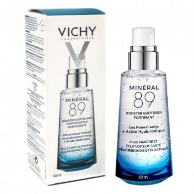 Увлажняющая гель-сыворотка для кожи лица Vichy Mineral 89