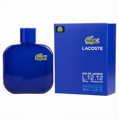 Мужская туалетная вода Lacoste Eau De Lacoste L.12.12 Bleu Powerful 100 мл (Euro A-Plus качество Lux)