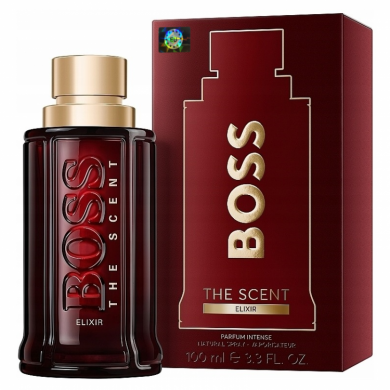 Мужская парфюмерная вода Hugo Boss The Scent Elixir Parfum Intense 100 мл (Euro A-Plus качество Lux)