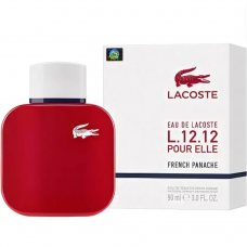 Женская туалетная вода Lacoste Eau De L.12.12 Pour Elle French Panache 90 мл (Euro)